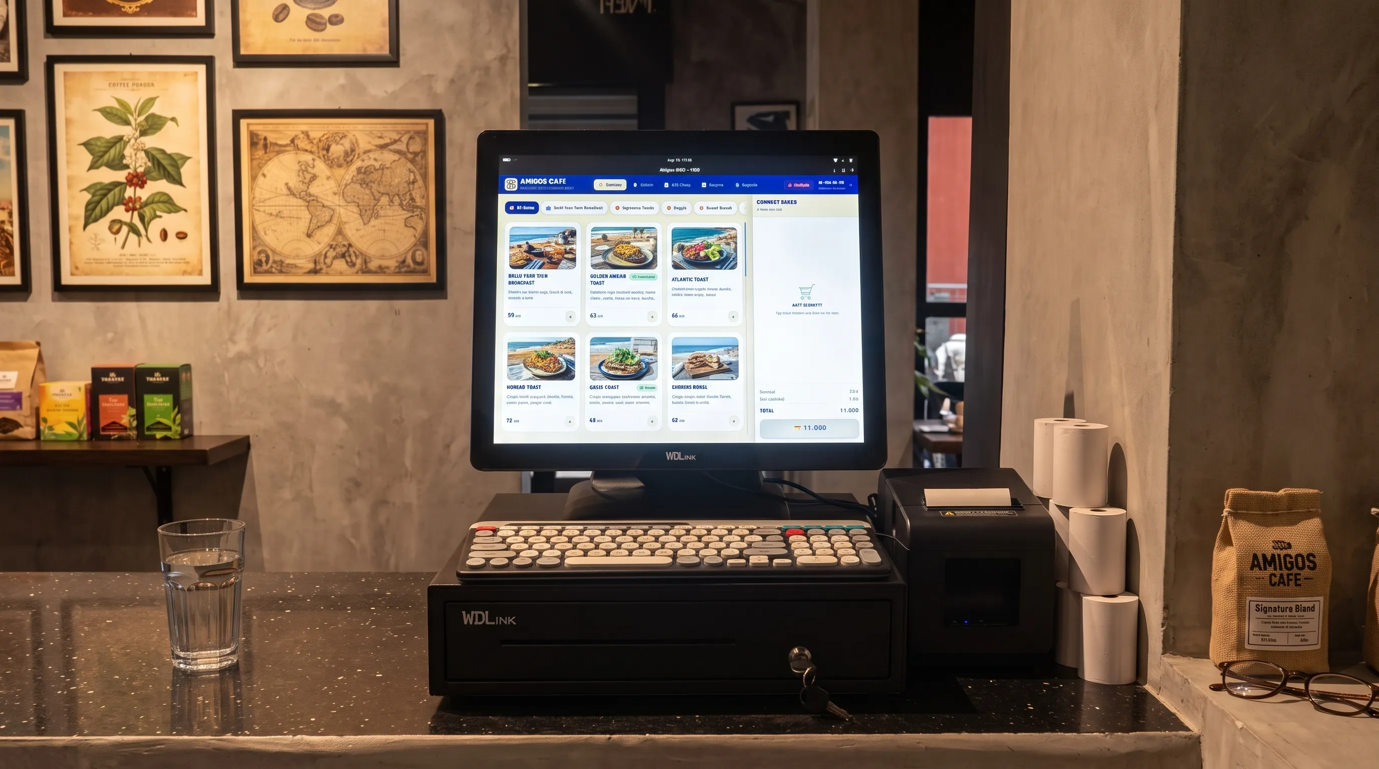 Amigos Café POS